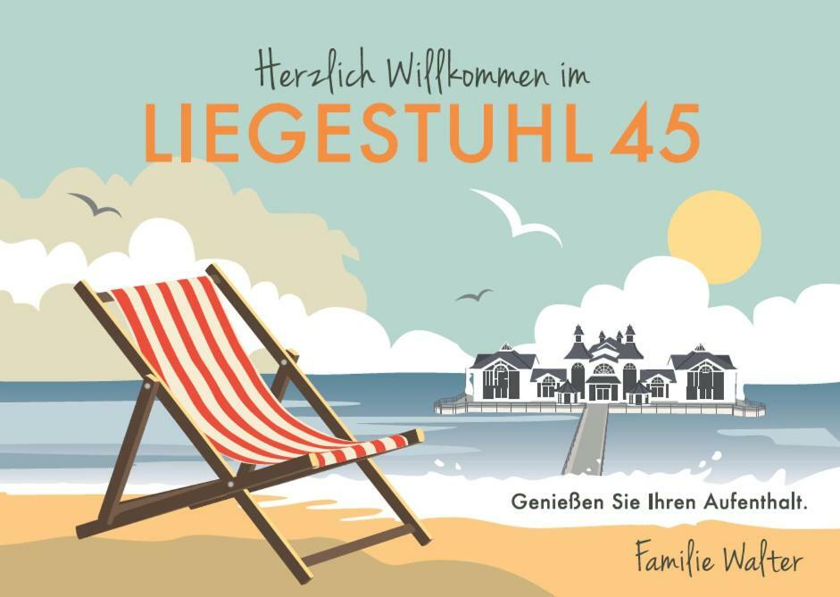 Villa Louisa - Liegestuhl 45 Sellin  외부 사진